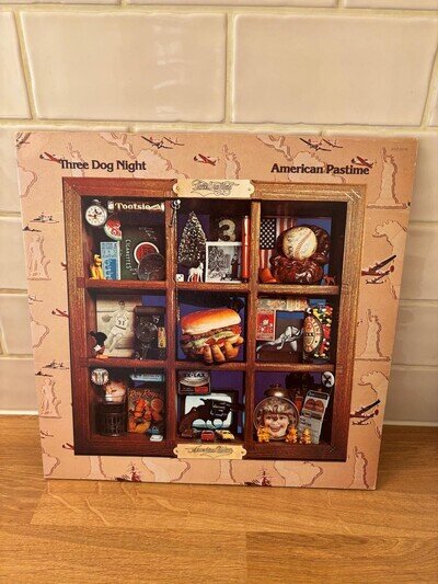 Three Dog Night American Pastime LP Vinyl Record 1976 Classic Rock
