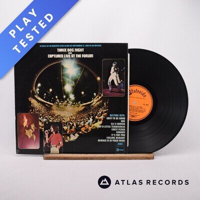 Three Dog Night Captured Live At The Forum LP Album Vinyl Record - VG+/EX