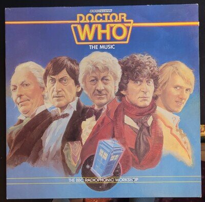 BBC Radiophonic Workshop Doctor Who - The Music Vinyl LP 1983