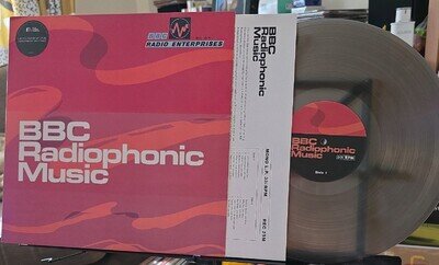 BBC RADIOPHONIC WORKSHOP MUSIC Limited Edition GREY Mono Vinyl LP Electronic