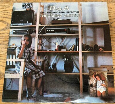 Throbbing Gristle D.O.A. (The Third & Final Report) LP 1978 Celluloid (French)