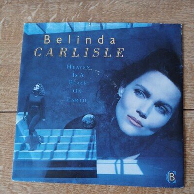 Belinda Carlisle - Heaven is a Place On Earth - Vinyl Record 7" Single - 1987