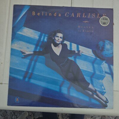 Belinda Carlisle Heaven On Earth LP Album Vinyl Record In Excellent condition .