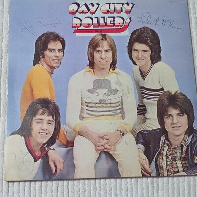 Bay City Rollers Rollin' 12" Vinyl LP 1974 Bell Records BELL 2344 Stereo
