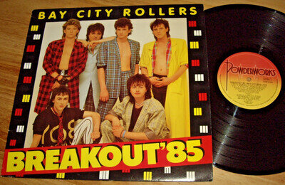 BAY CITY ROLLERS *OZ 1st Press 12'' LP ' BREAKOUT '85 ' 1985 VGC+