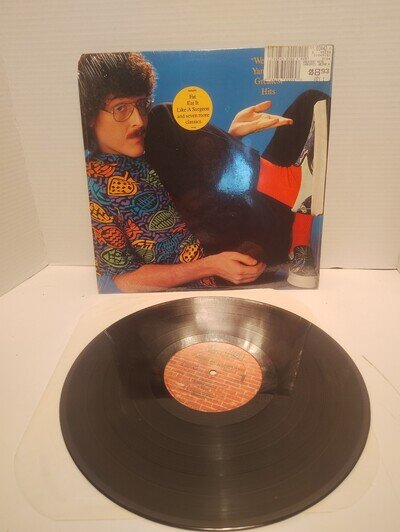Weird Al Yankovic Greatest Hits LP Vinyl Album OZ44478 1988 Vinyl Is PRISTINE!