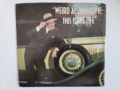 1984 Weird Al Yankovic This Is the Life / This Is the Life PROMO Picture Sleeve