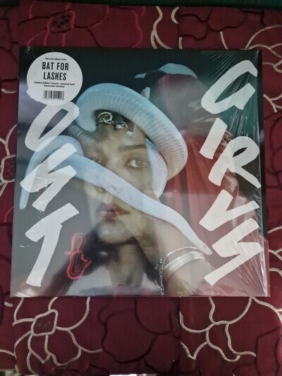 Bat For Lashes. Lost Girls LP. Limited Clear w / Red and White Splatter.