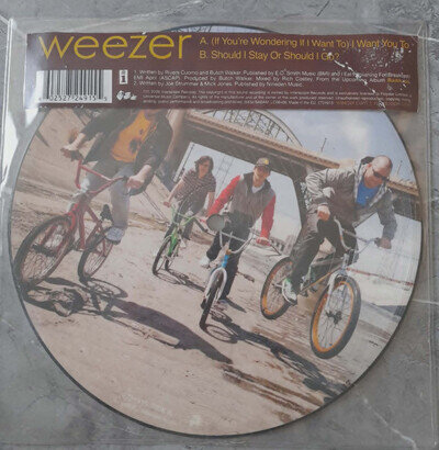 Weezer: (If You’re Wondering If I Want To) I Want You To 7" Picture Disc Single