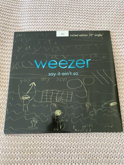 WEEZER-SAY IT AIN'T SO 10" L EDITION VINYL SINGLE RECORD 1995!