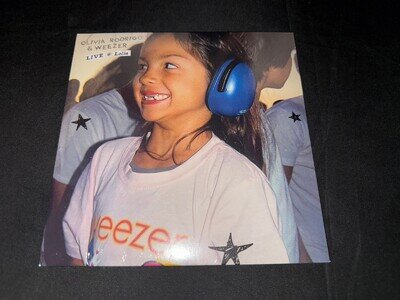Olivia Rodrigo x Weezer LIVE 7" Limited Edition Blue Vinyl NEW SEALED