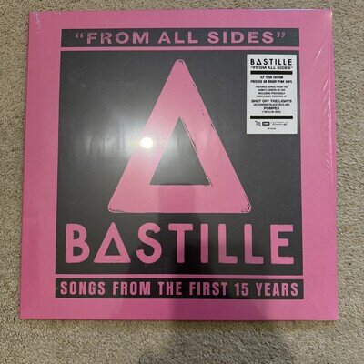 Bastille - From All Sides - Limited Edition Tour Edition Pink Vinyl LP - Rare