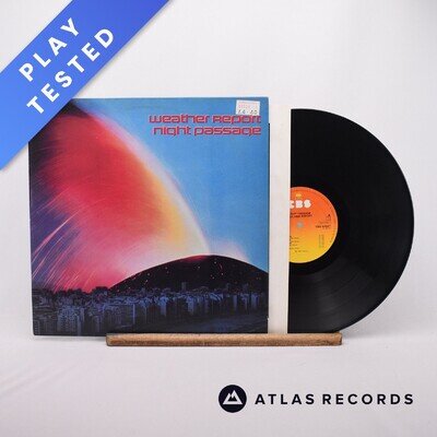 Weather Report Night Passage LP Album Vinyl Record 1980 CBS 84597 CBS - VG+/VG+