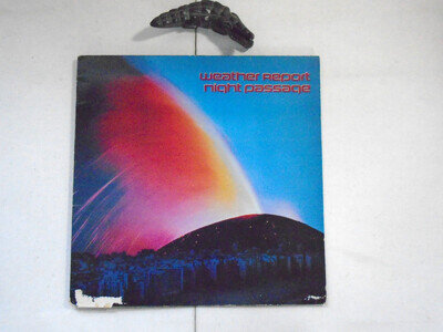 WEATHER REPORT vinyl record Night Passage 1980 CBS 84597 vg+/vg