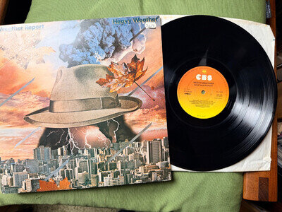 WEATHER REPORT - HEAVY WEATHER - UK VINYL LP - 1977