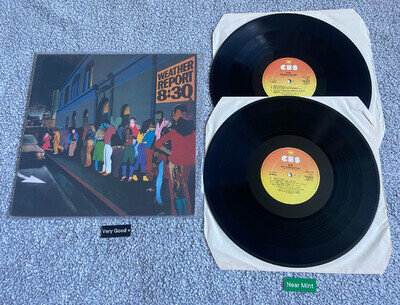 Weather Report – 8:30 - 12" Vinyl - CBS 22134 (1979) - VG+/Near Mint Condition