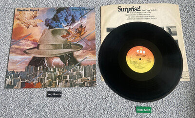 Weather Report – Heavy Weather - 12" Vinyl - CBS 32358 - VG+/Near Mint