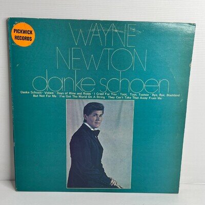 Wayne Newton Danke Schoen Vinyl 12" LP Record Album 1967 Vintage Stereo SPC-3460