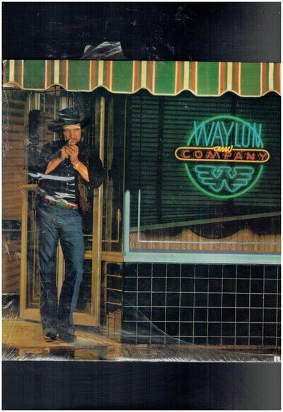 WAYLON JENNINGS WAYLON AND COMPANY 1983 VINYL ALBUM