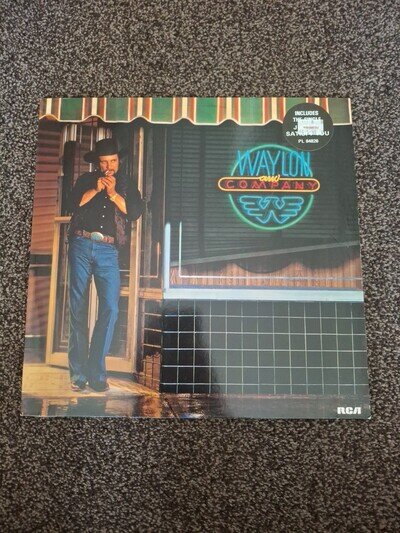 Waylon Jennings Waylond and Company Vinyl LP Album