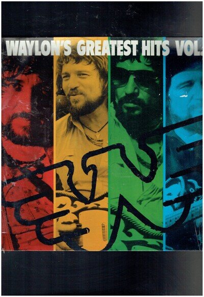 WAYLON JENNINGS GREATEST HITS VOL 2 VINYL ALBUM