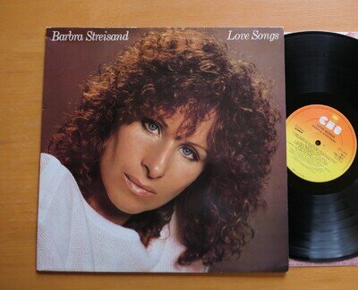 Barbra Streisand Love Songs 1981 EX Vinyl + inner CBS 10031