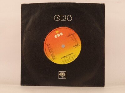 BARBRA STREISAND WOMAN IN LOVE (99) 2 Track 7" Single including Company Sleeve C
