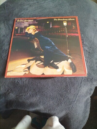 BARBRA STREISAND- THE BROADWAY ALBUM - ORIGINAL UK CBS VINYL ALBUM LP