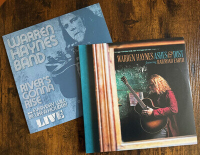 2 LPs Warren Haynes - Ashes & Dust feat. Railroad Earth and River's Gonna Rise
