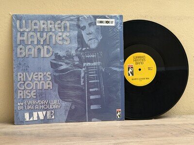 WARREN HAYNES BAND RIVER'S GONNA RISE BLUES SOUTHERN ROCK 2011 RSD SHRINK NM