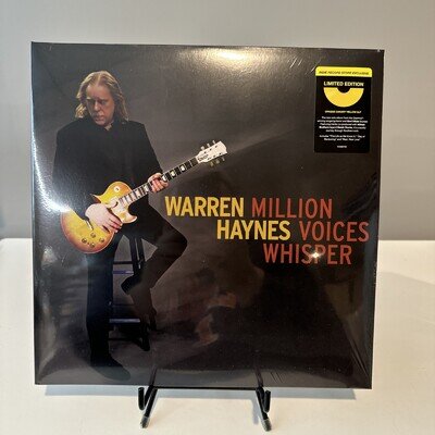 Warren Haynes Million Voices Whisper Indie-Exclusive Canary Yellow Vinyl ABB 2LP