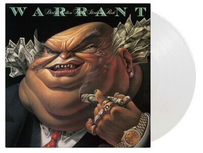 WARRANT - Dirty Rotten Filthy Stinking Rich 2023 Dutch 180 Gram Clear Vinyl LP