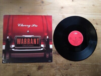 Warrant Cherry Pie / Thin Disguise Very Good+ 12" Single Vinyl Record 656258