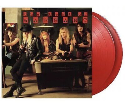 Warrant – The Best Of Warrant 2x Vinyl LP, Limited Numbered Red Vinyl MOV NEW