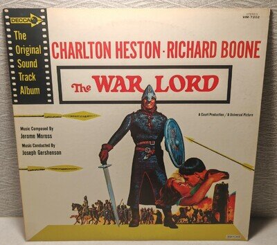The War Lord The Original Sound Track Album OST Vinyl Jerome Moross Record LP