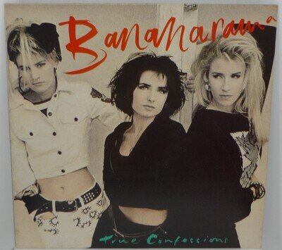 BANANARAMA, TRUE CONFESSIONS, LONDON RECORDS LP, RAMA 3, 1986