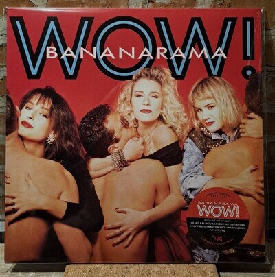 Bananarama WOW Limited Edition Red Vinyl with Cd New and Sealed