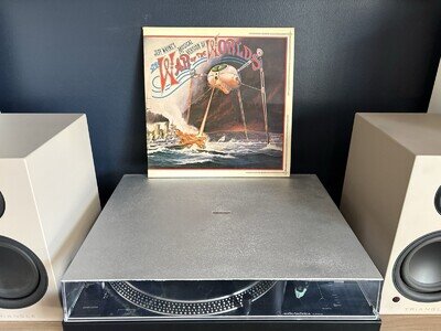 Jeff Wayne War Of The Worlds UK 1978 Vinyl Record LP Album & Booklet VG+/VG