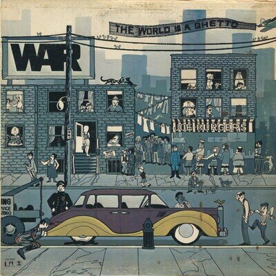 War - The World Is A Ghetto Vinyl LP (LP Record, Album) - VG+/VG+