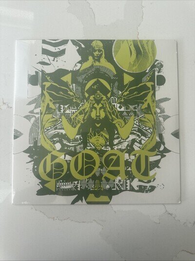 Goat - Dreambuilding LP Limited Edition White Vinyl LP. 2013. New & Sealed