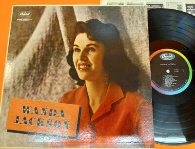Wanda Jackson - Wanda Jackson LP 1962 US Repress Mono Capitol T-1041