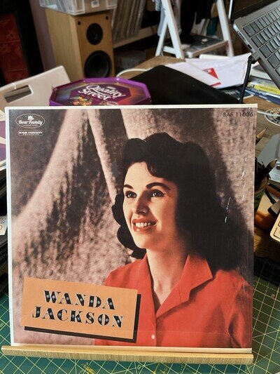 WANDA JACKSON - First debut album Rockabilly JAPAN Red Vinyl 10”LP
