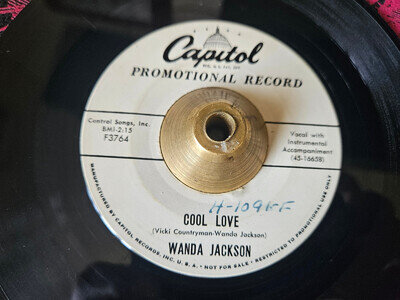 Rockabilly / Rock And Roll -WANDA JACKSON-Cool Love - Capitol Demo