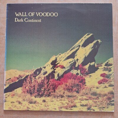 WALL OF VOODOO Dark Continent I.R.S. RECORDS SP70022 UK 1981 VINYL LP