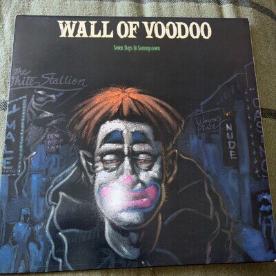 WALL OF VOODOO 'Seven Days In Sammystown' (1985) Orig Vinyl LP