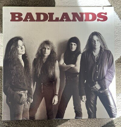 Badlands S/T Rare Original 1989 1st Press 🇺🇸 Import Vinyl with Inner Sleeve