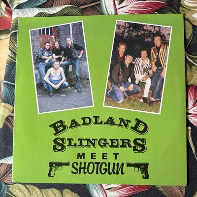 Badland Slingers Meet Shotgun Rockabilly LP