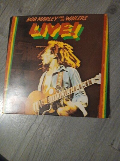 Bob Marley And The Wailers "Live!" LP vinyl
