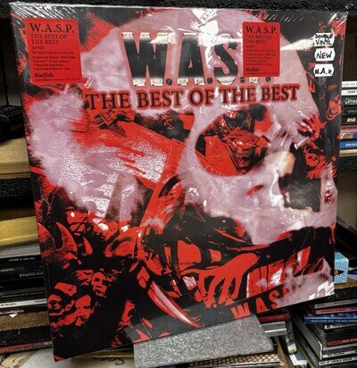 W.A.S.P. - Best Of The Best (2026) NEW DOUBLE VINYL LP. BEST OF WASP COMPILATION