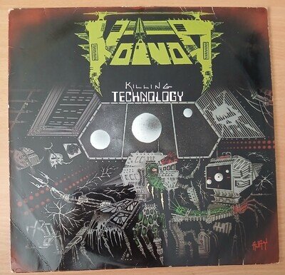 VOIVOD killing technology ORIGINAL LP FREE POSTAGE